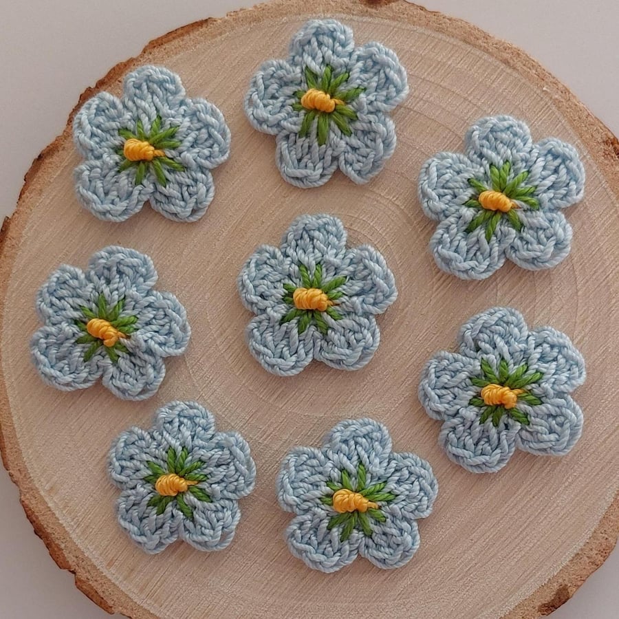Tiny Crochet flowers