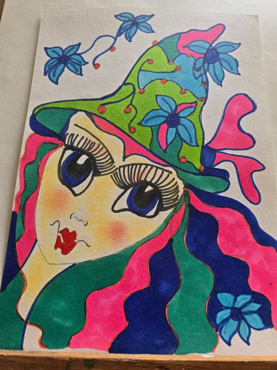 Fairy Witch Drawing 
