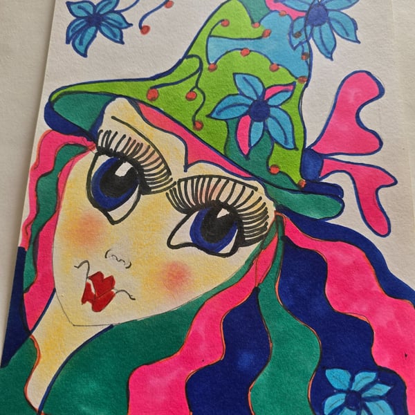 Fairy Witch Drawing 
