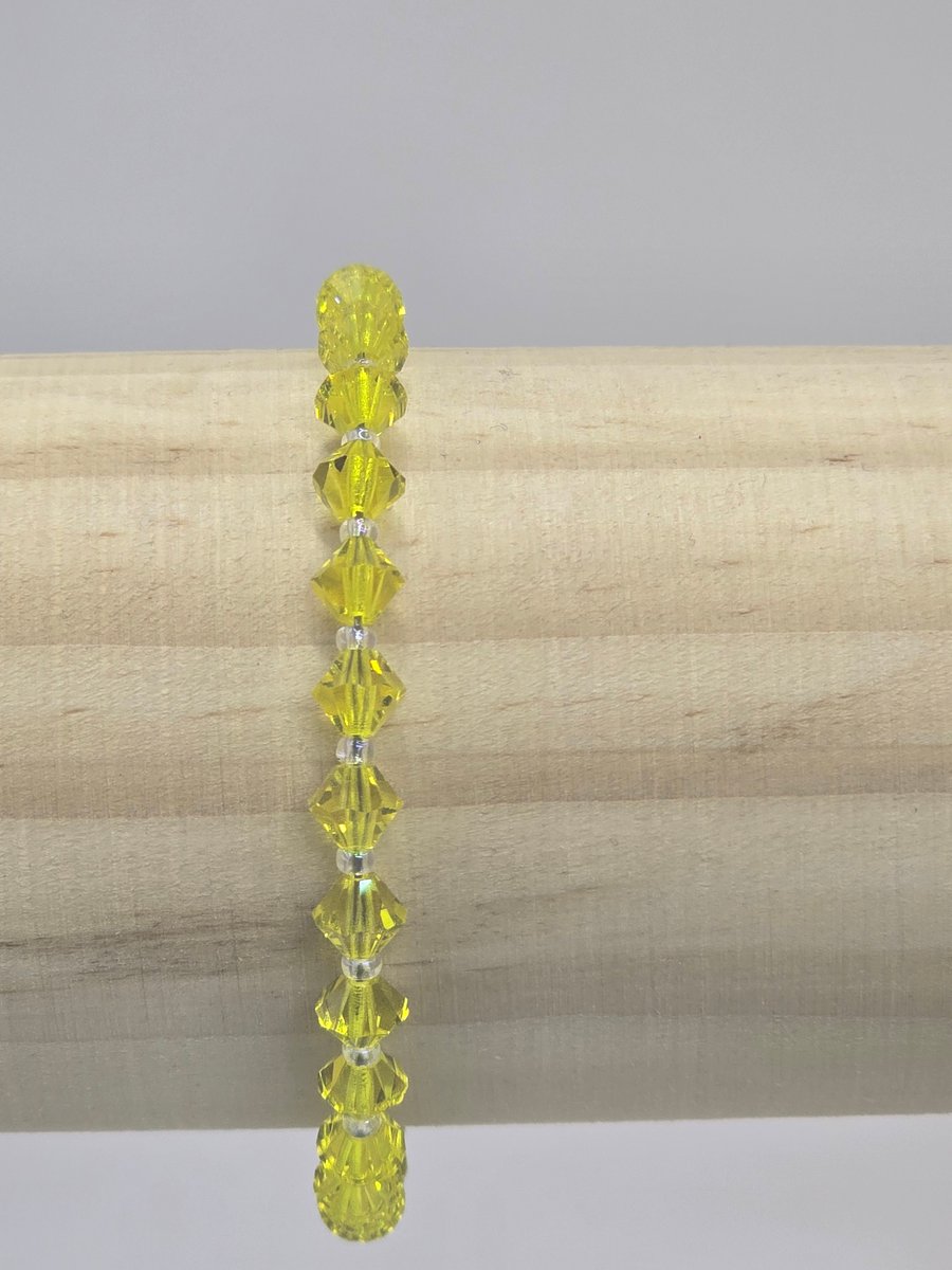 Preciosa Crystal Bracelet - Citrine