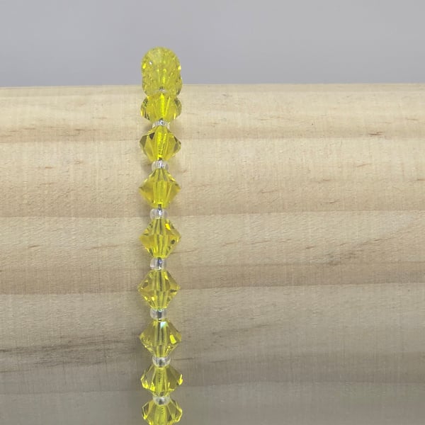 Preciosa Crystal Bracelet - Citrine