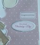 Baby girl Congratulations on your Christening day card - Image 3