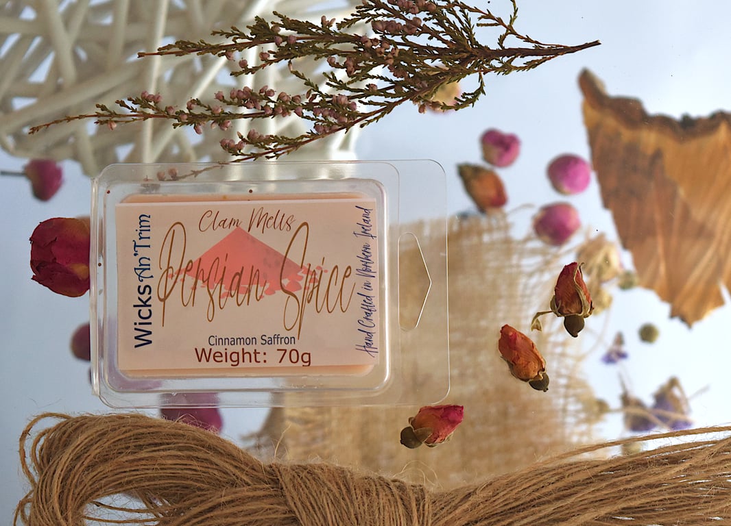 Soy Wax Melt Clam Melt - Persian Spice