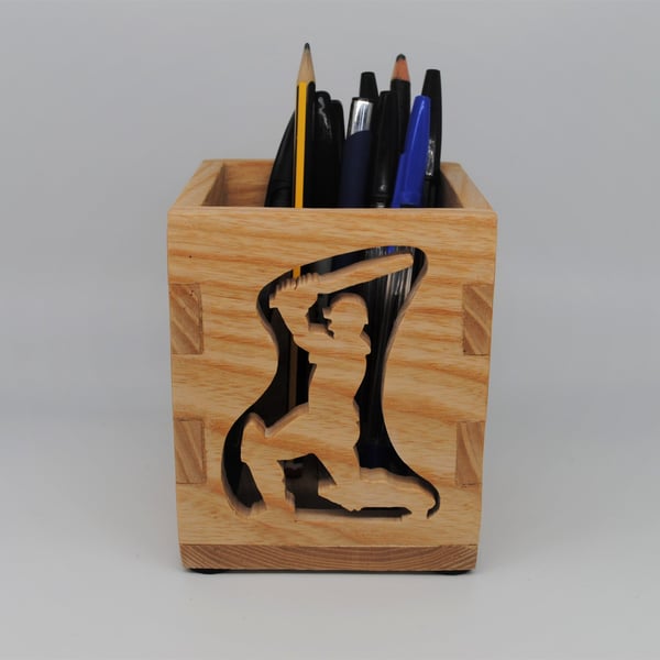 Decorative storage box - Cricketer (Batsman)