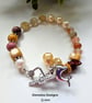  Artisan Multigemstone Chakra Designer Charm Bracelet  - Image 3