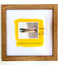 Croc; framed image, mounted and printed on card and photographic paper - Image 1