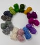 Small Dartmoor Mohair Boucle Loop Wool Yarn Selection Pack Wet Felting - Image 4