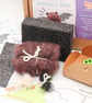 DIY Kit Woolly Bat Needle Felting - Beginners Craft Kit High Quality - Image 5