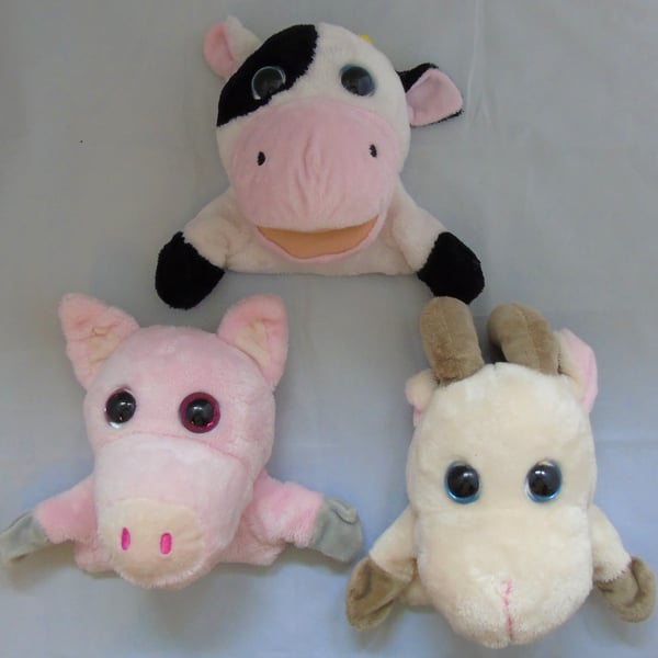 Farm Animals  Head Wall Decoration - Faux Taxidermy Perfectly Imperfect