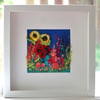Felted Flower Border Picture