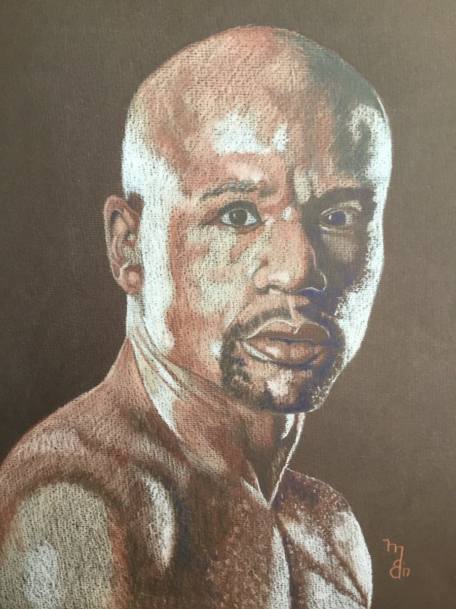 A portrait of Floyd Mayweather jnr