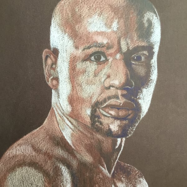 A portrait of Floyd Mayweather jnr