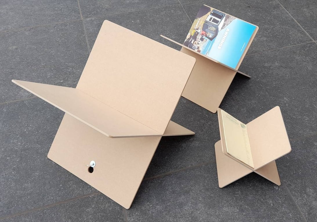 Print Display Stands (A3, A4 or A5) - Flat packing - ideal for craft fairs