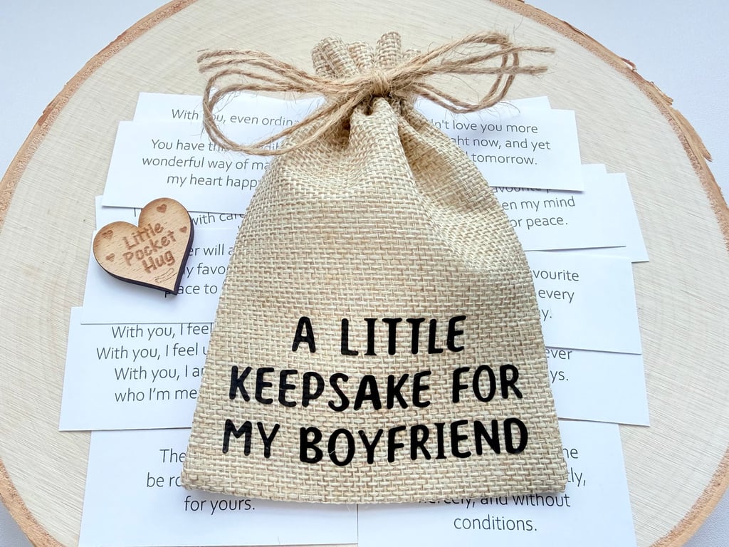 A Keepsake of Love for My Boyfriend, 31 Quotes, Anniversary Birthday Gift