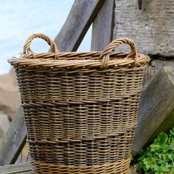 Handmade Willow Log Basket - Gift Voucher - Redeem at Anna Liebmann website