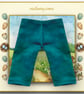 Turquoise Corduroy Trousers - Image 1