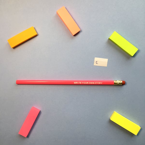 SLIGHT SECONDS SALE Write Your Own Story Pencil 1