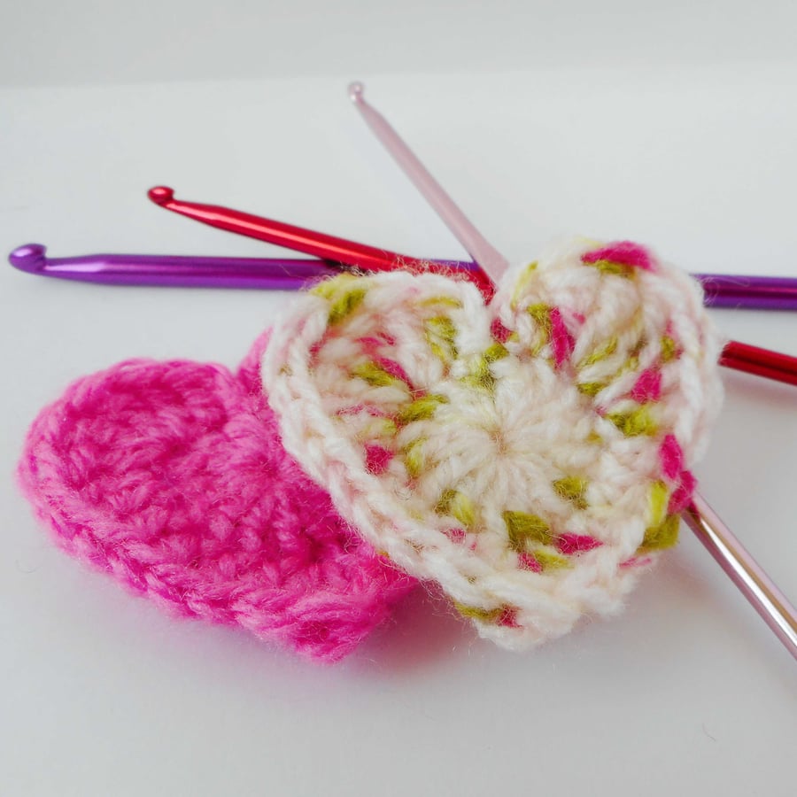 Tuesday 28 January 2025 - Crochet Heart workshop 3 hrs