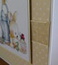 Rabbit & Watering Can Card - New Baby, Birthday,  Easter  - Image 3