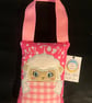Embroidered sheep Tooth fairy Pillow,  - Image 1