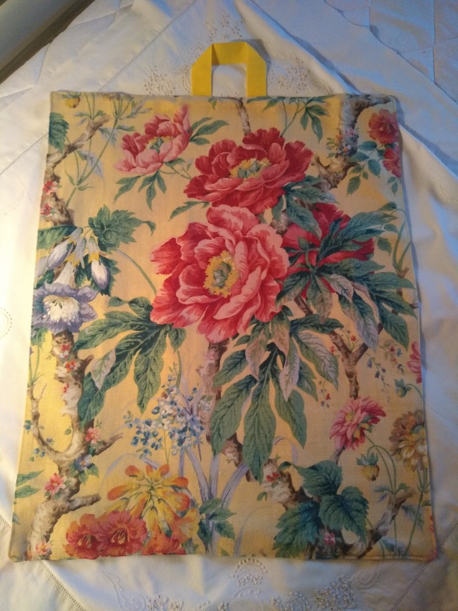 A Double-sided Linen and Cotton Ticking Tea Towel