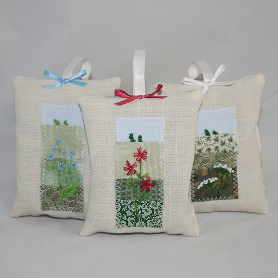 Grassland Flowers Lavender Bags