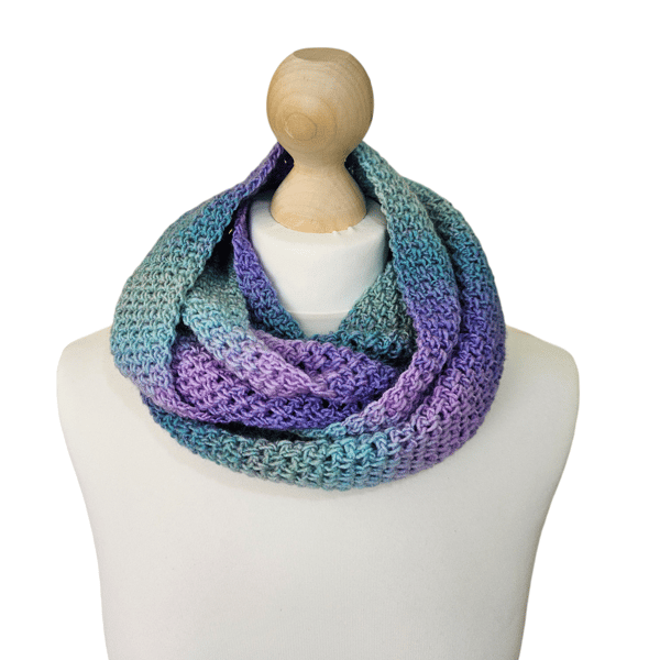 Crochet Infinity Scarf