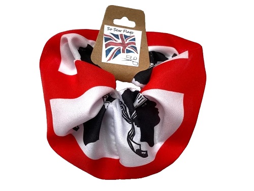 Sardinia Sardinian Italy Flag Hair Scrunchie Scrunchies Accessory Band Elastic