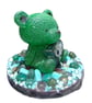 Enchanted Bear Guardian – Turquoise Howlite & Green Agate   - Image 2