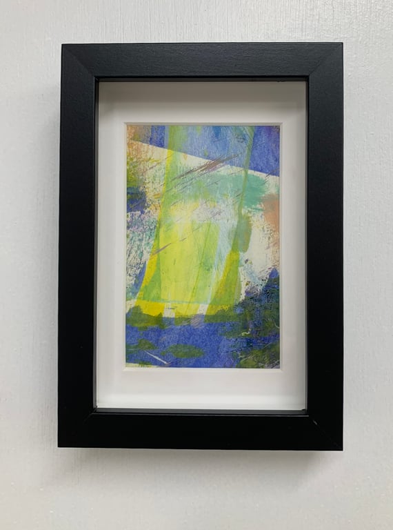 Sailing By Abstract Seascape 