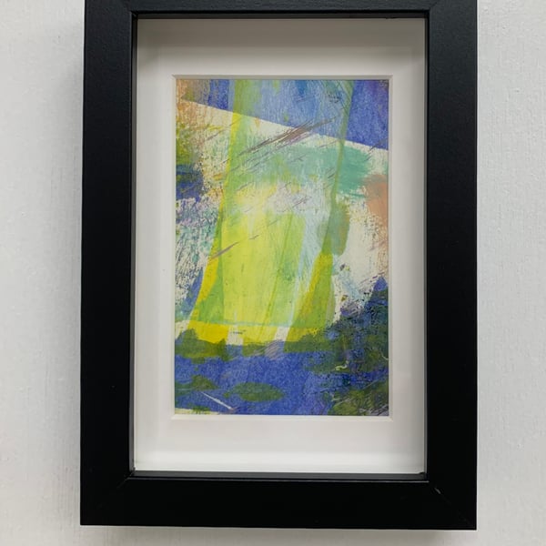 Sailing By Abstract Seascape 