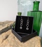 Sterling silver link earrings  - Image 5