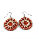 Textile Earrings