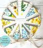 Wooden Bunting Emma Bridgewater Decoupaged Designs - Image 1