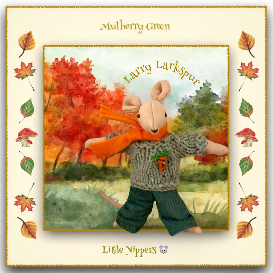 Reserved for Beverly - Larry Larkspur - a Little Nipper from Mulberry Green 
