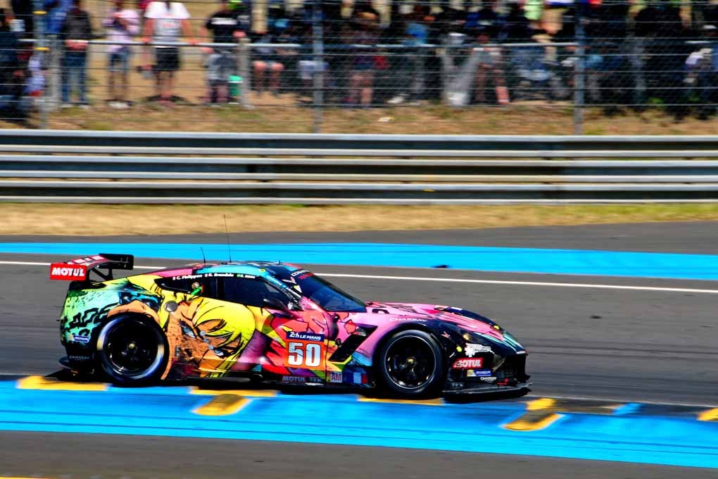 Chevrolet Corvette C7-Z06 no50 24 Hours of Le Mans 2017 Photograph Print