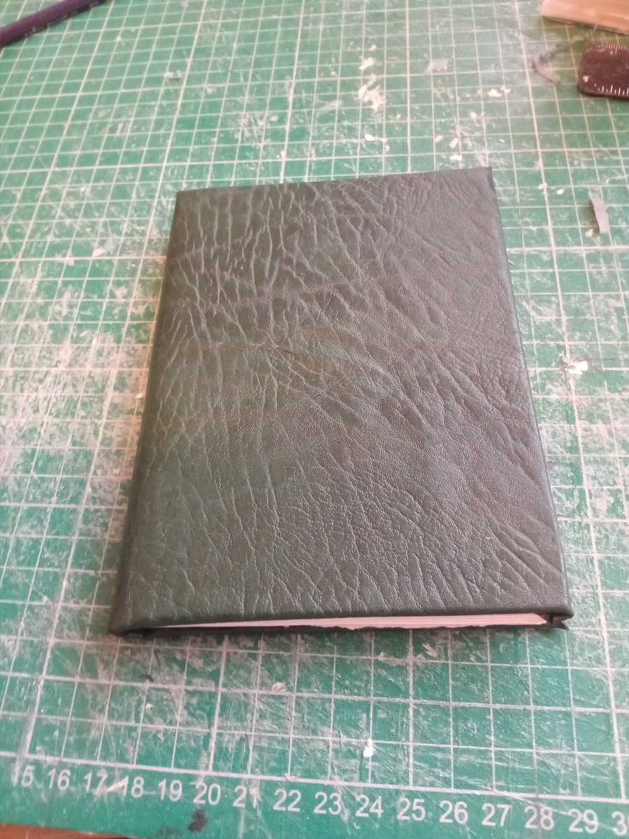 A6 Notebook bonded leather cover imperfect seconds drawing paper 