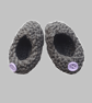 KNITTING PATTERN PDF Gray Shoes for Doll - Image 4