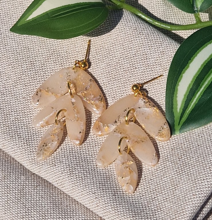 Polymer Clay Earrings: Pretty Pastels