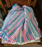 Candy Floss Crochet Baby Blanket - Image 4