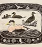 Remembering Northumberland - Lino Cut