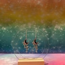 Moon Drop Earrings