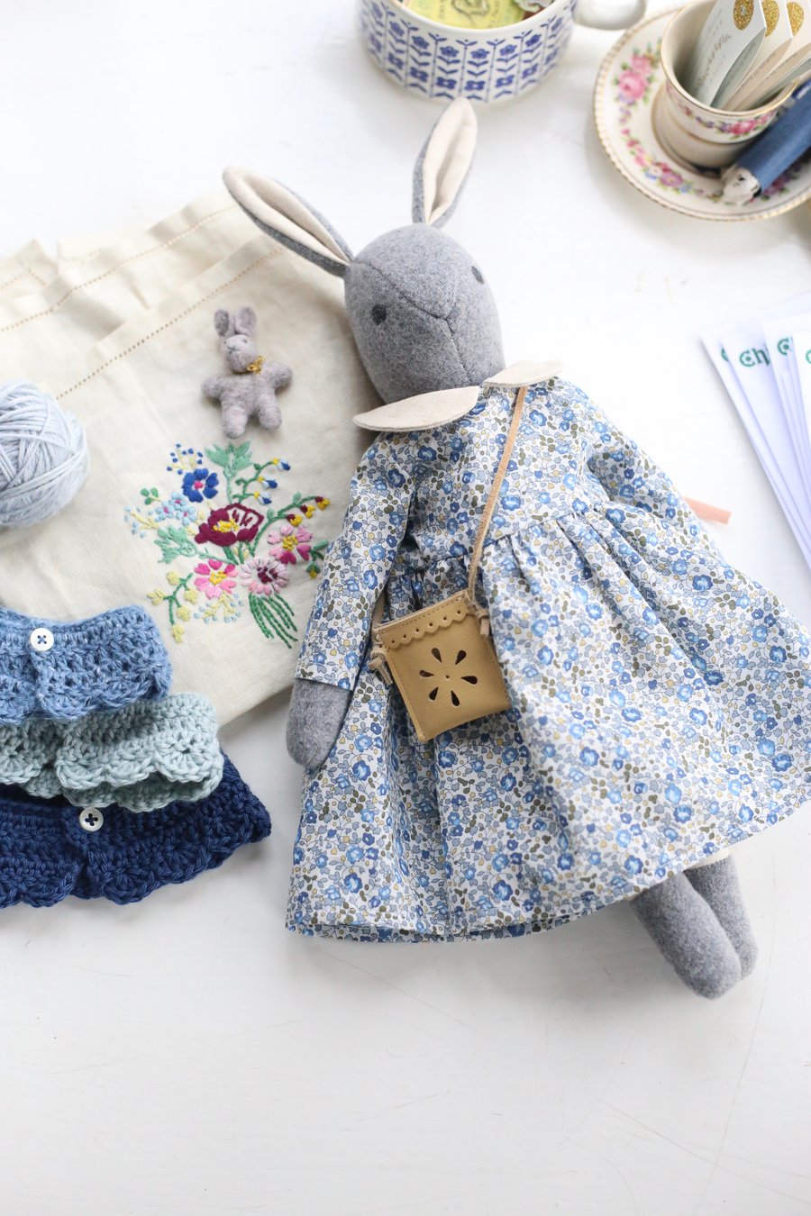 Heirloom Liberty Bunny - Medium size Eloise