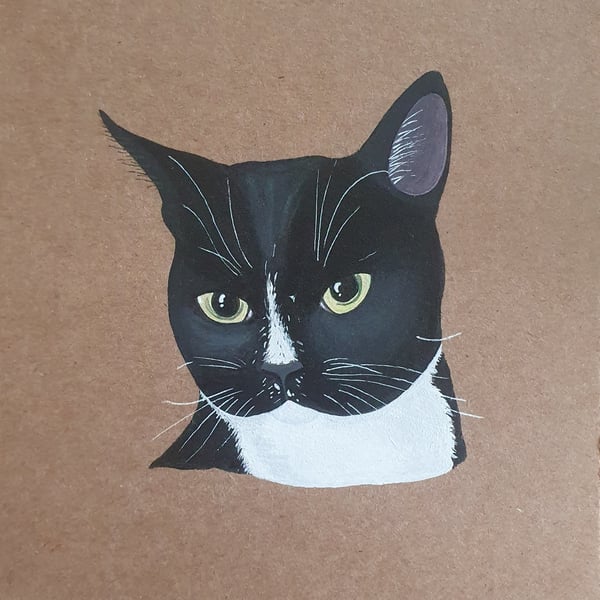 Pet portrait painting