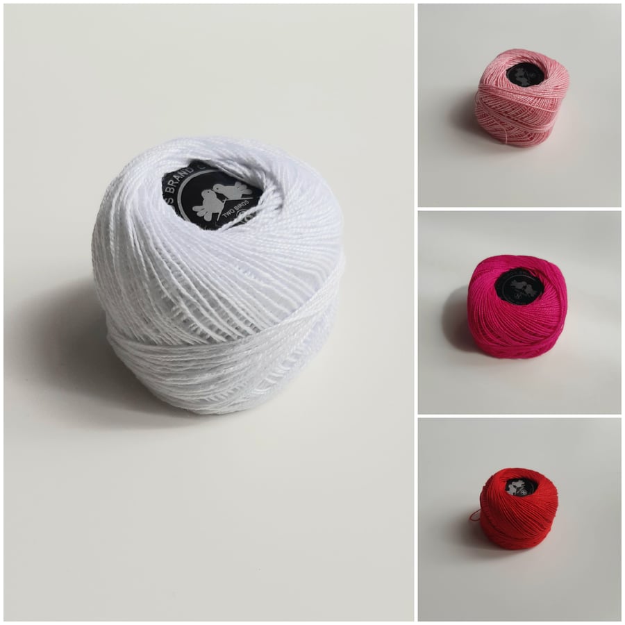 Embroidery thread 10g, 100% cotton