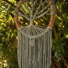 Tree of Life Dreamcatcher - Macrame Wall Hanging - Personalised