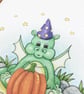 Halloween Baby Dragon Card - Halloween Card - Birthday Card - Image 4
