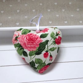 hand sewn rose hanger