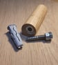Floating Oak Peg Hook - Image 4