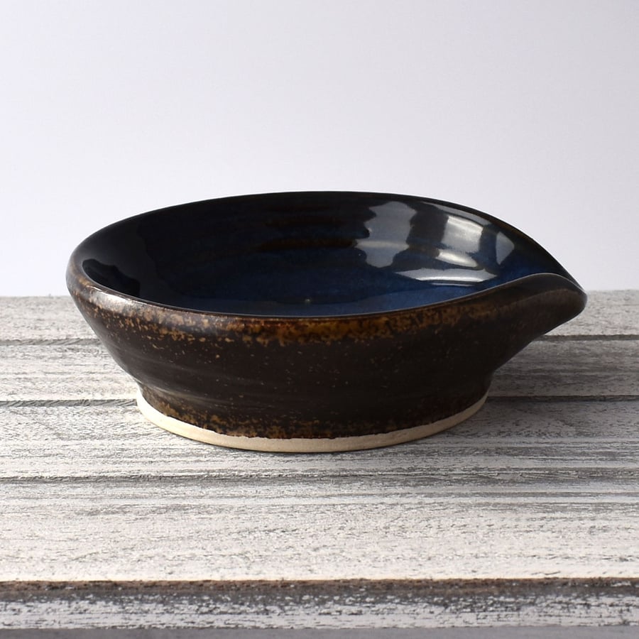 A48 Spoon rest tea bag bowl (Free UK postage)